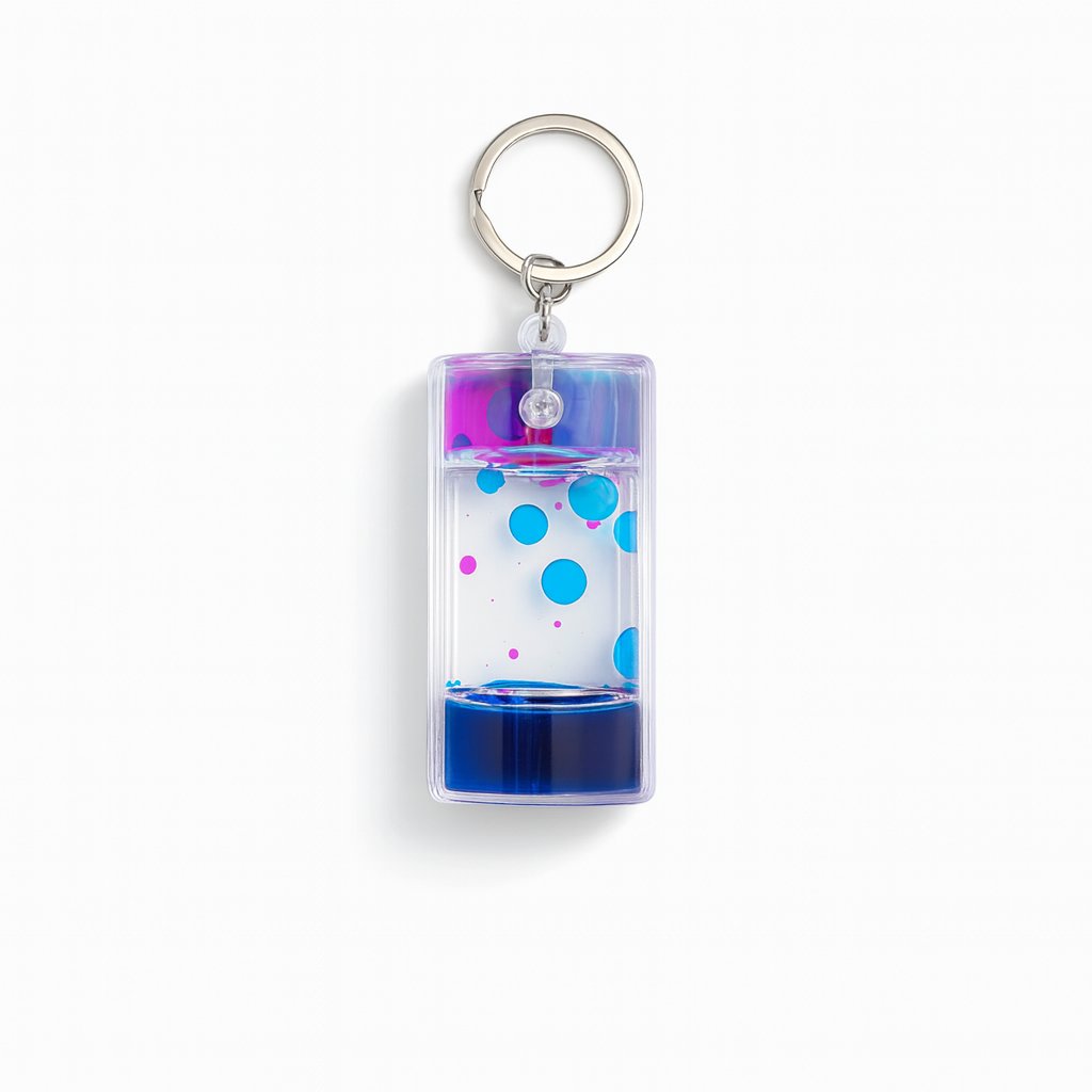 Porte-Clés Mini Sablier Mouvant